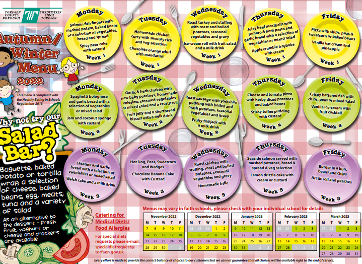 menu aw 22
